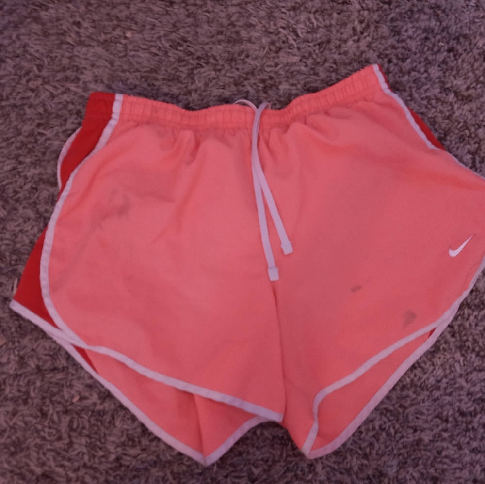 Slightly stained nike shorts